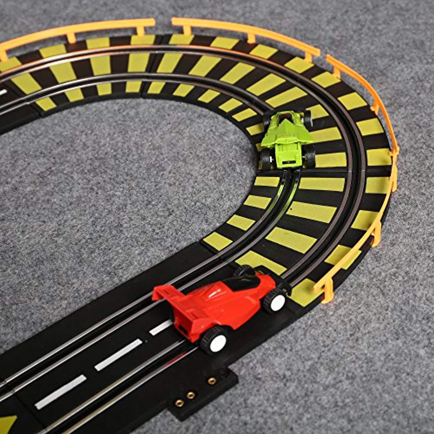 Bosonshop High Speed Race Tracks Slot Car for Boy's Gift