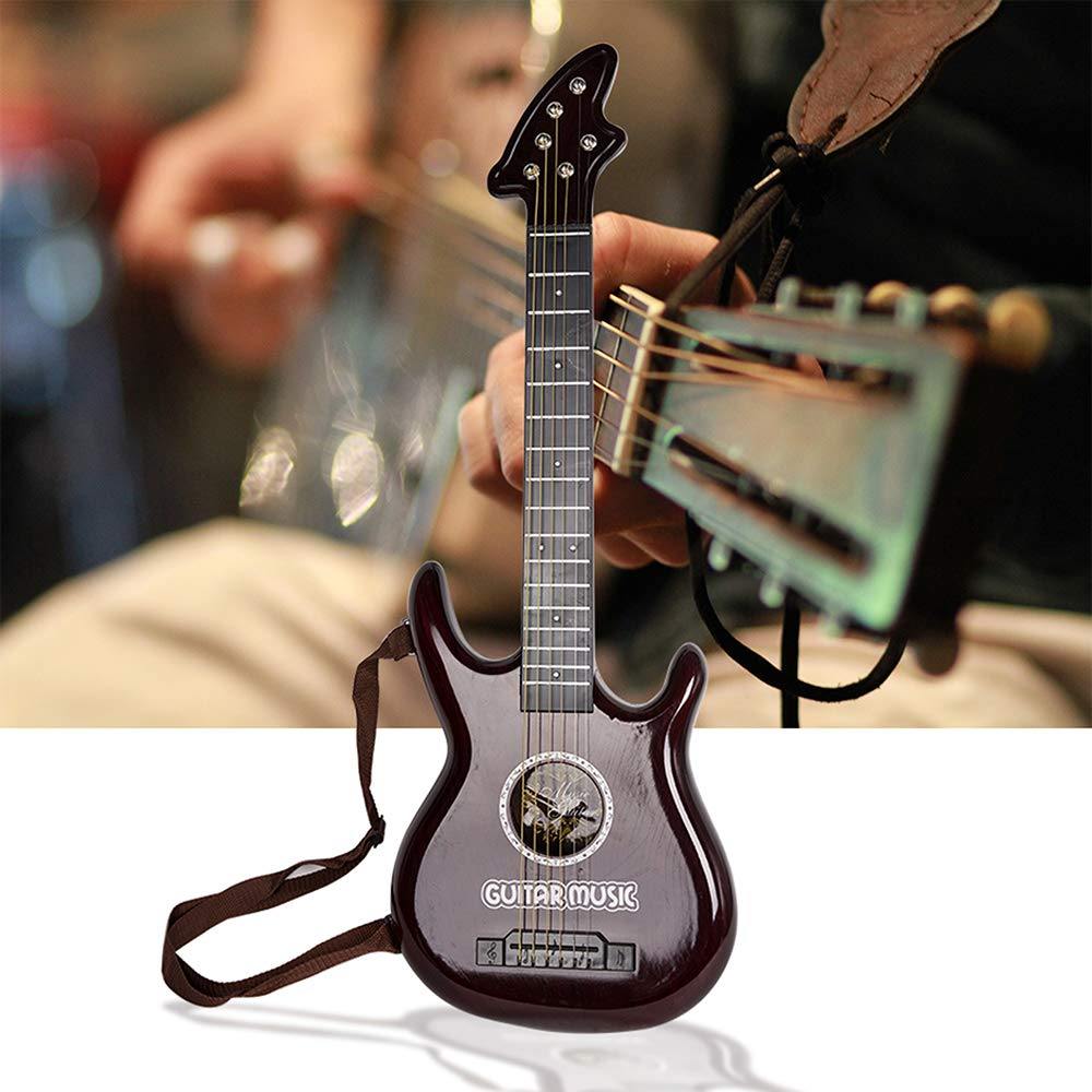 Bosonshop Children Simulation Music Instrument Toy Guitar 6 String Acoustic Guitar Kids Toy