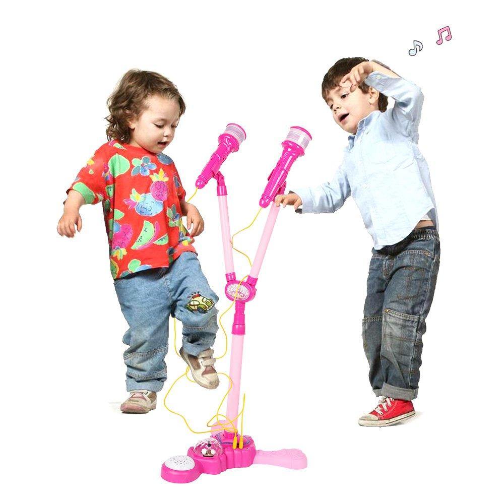 Bosonshop Girls Voice Microphone Karaoke Singing Funny Gift MP3 Music Toy