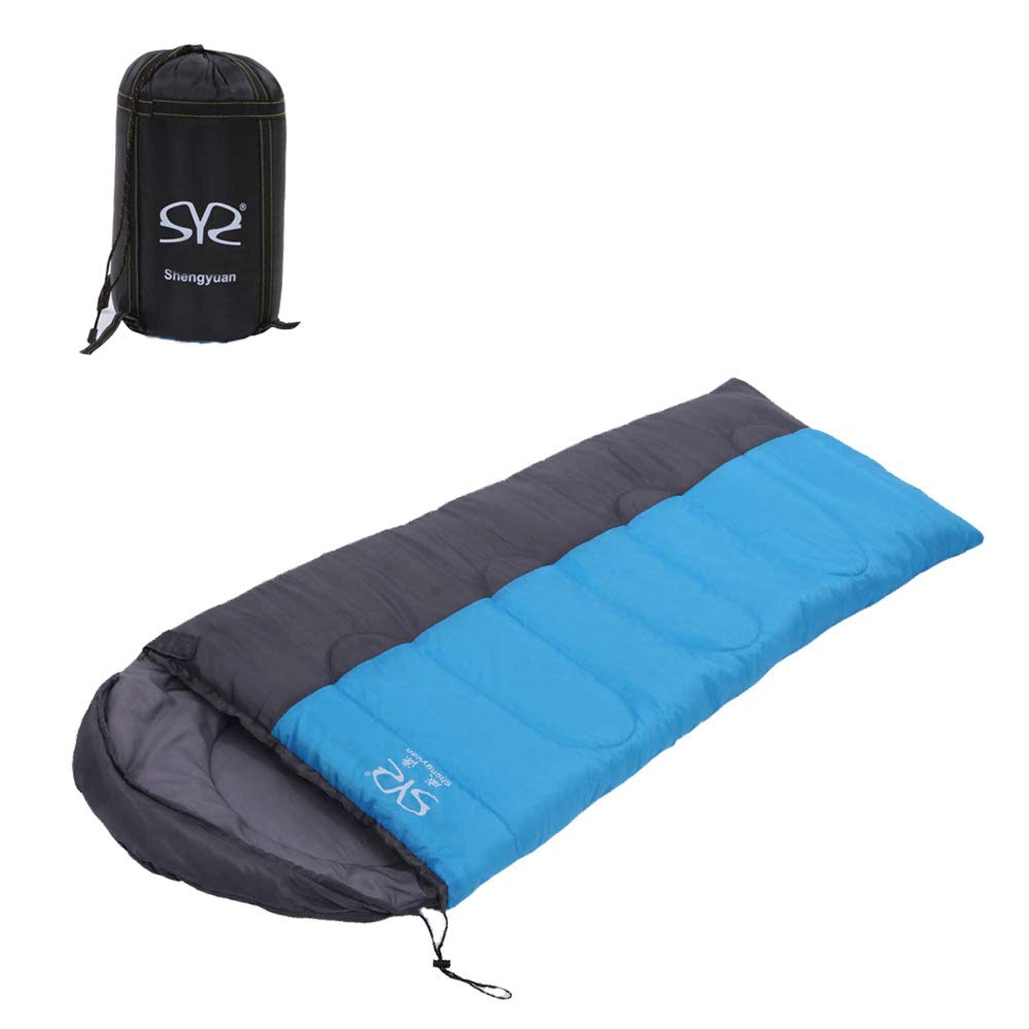 (Out of Stock) Lightweight Portable Waterproof Insulation Sleeping Bag Suit, Blue - Bosonshop