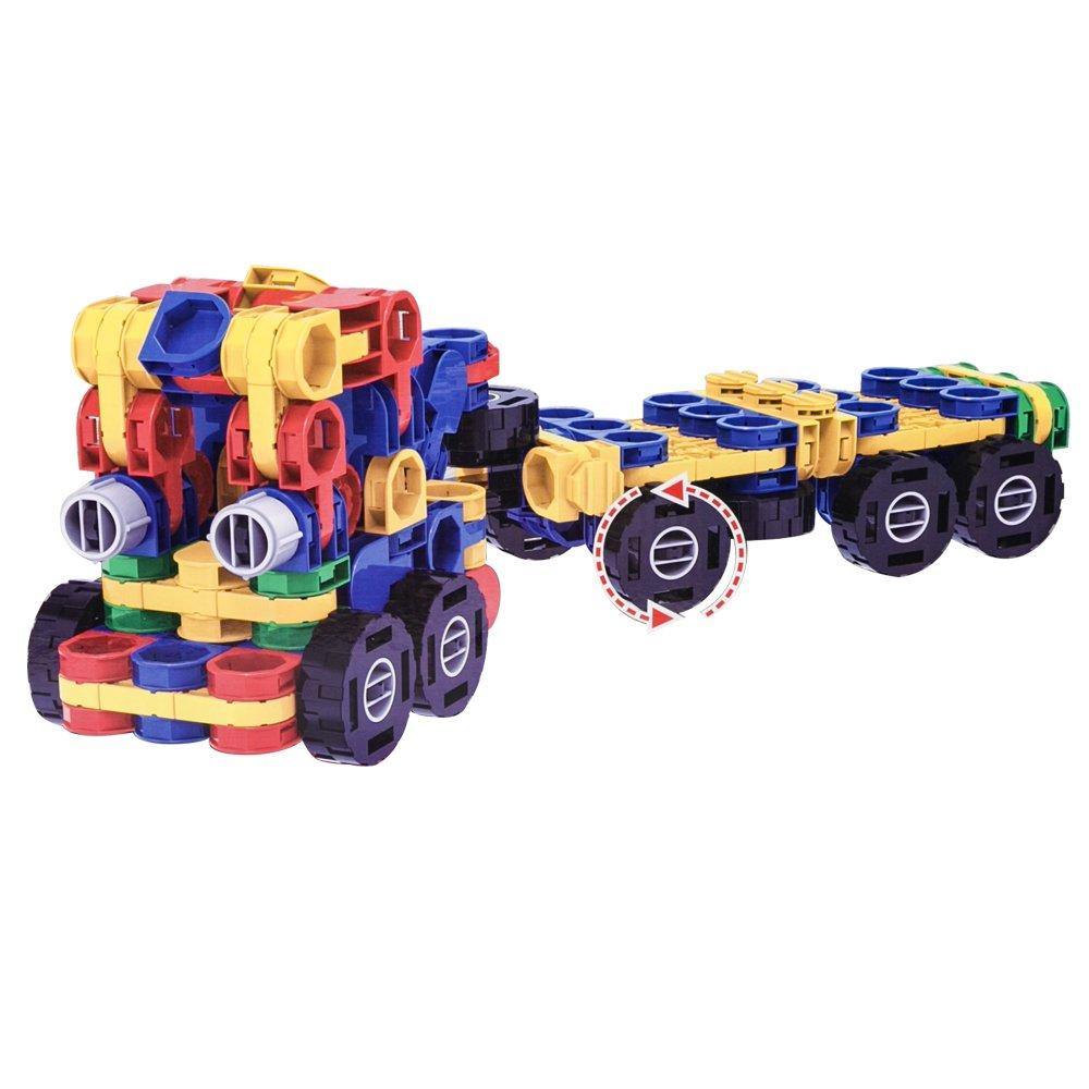 Bosonshop Novelty Design DIY 3D Building Blocks Vehicle Sets Favors Birthday Gift