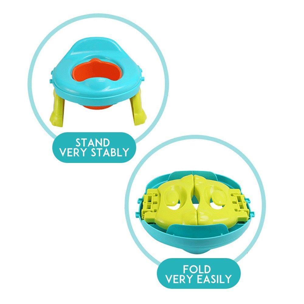 Bosonshop Folding Portable Travel Potty Seat for Kids