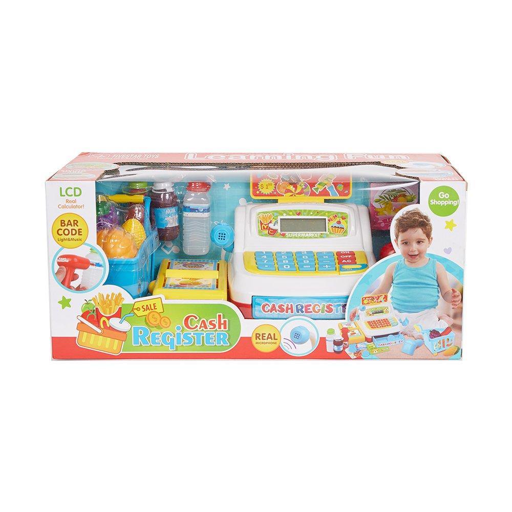 Bosonshop Pretend & Play Cash Register Toy for Kids