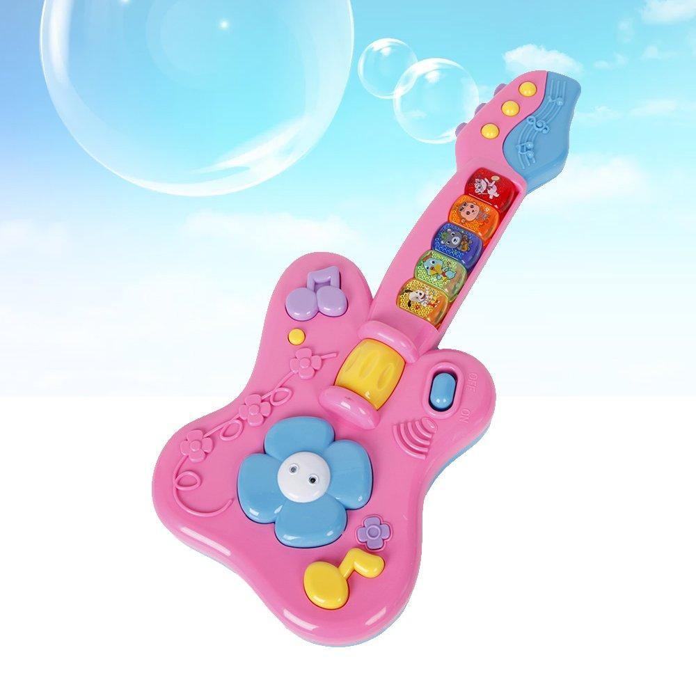 Bosonshop Kids Cartoon Guitar Musical Instruments Children Early Education Gift