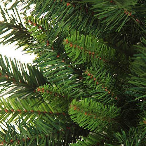 Bosonshop 6 Ft Artificial Christmas Tree Decorate Pine Tree W/Metal Legs Anti-dust Bag Green White