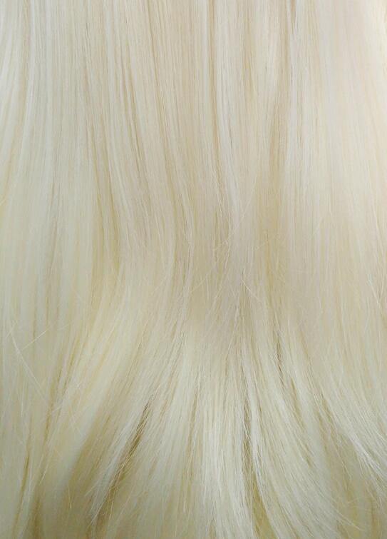 Straight Light Blonde Lace Front Synthetic Wig - Bosonshop