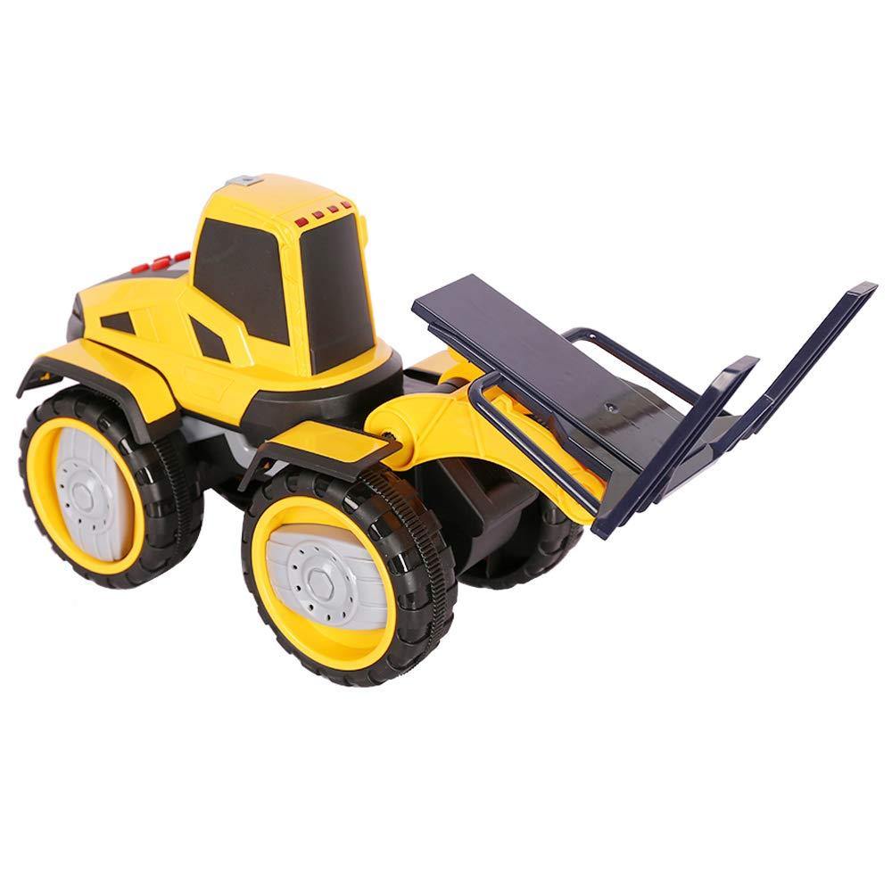 Bosonshop Forklift Toy Battery Powered Dump for Kids with Light and Sound