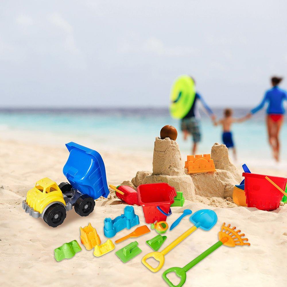 Bosonshop Beach Toys Deluxe Playset for Kids