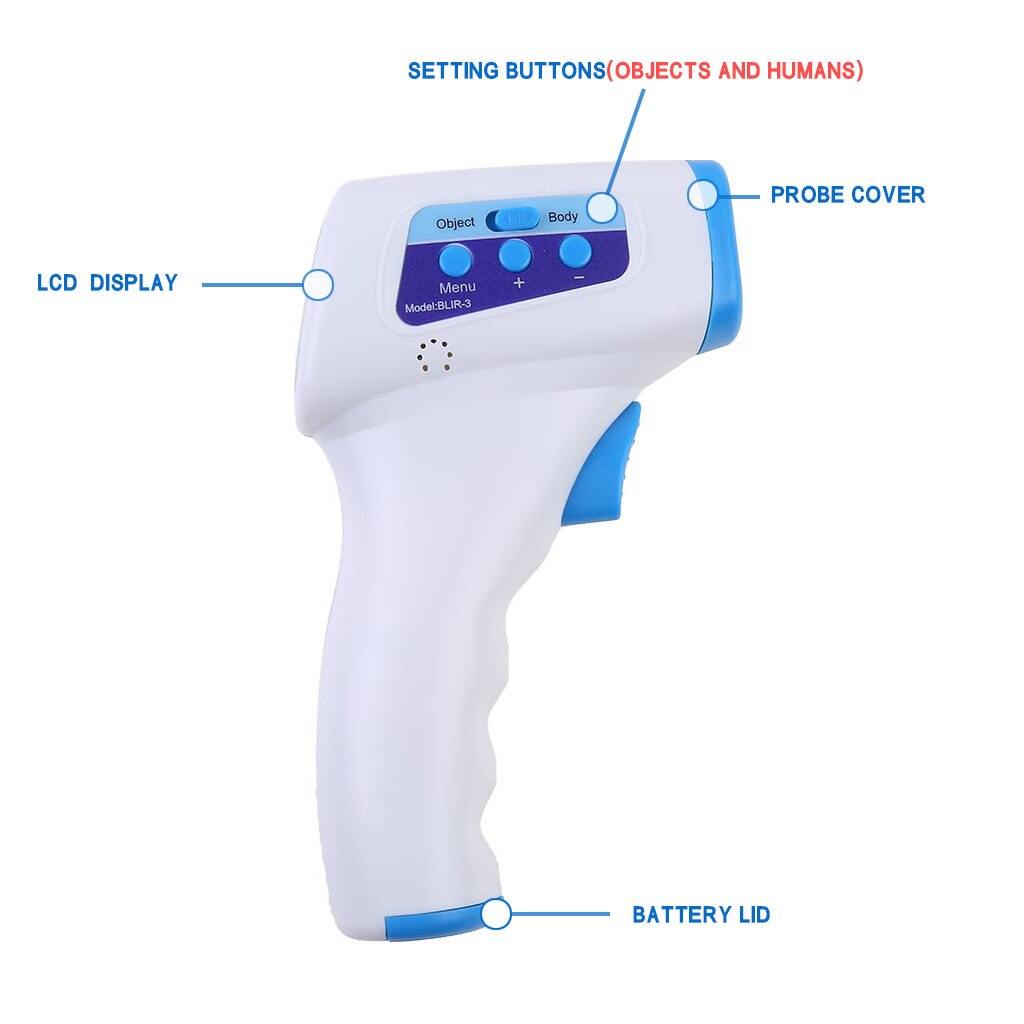 No Contact Infrared Forehead Thermometer, No Touch - Bosonshop