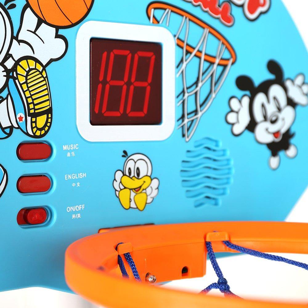 Bosonshop Toddler Basketball Hoop - Kids Easy Score Basketball Game with Adjustable Height