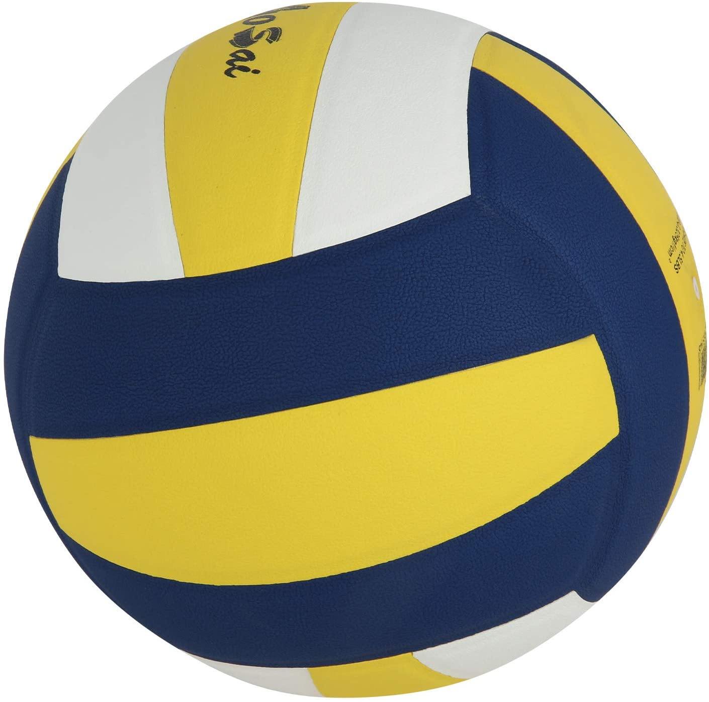 Volleyball Official Size 5 Beach Soft Volleyball for Beginners Outdoor Indoor Game Training Match - Bosonshop