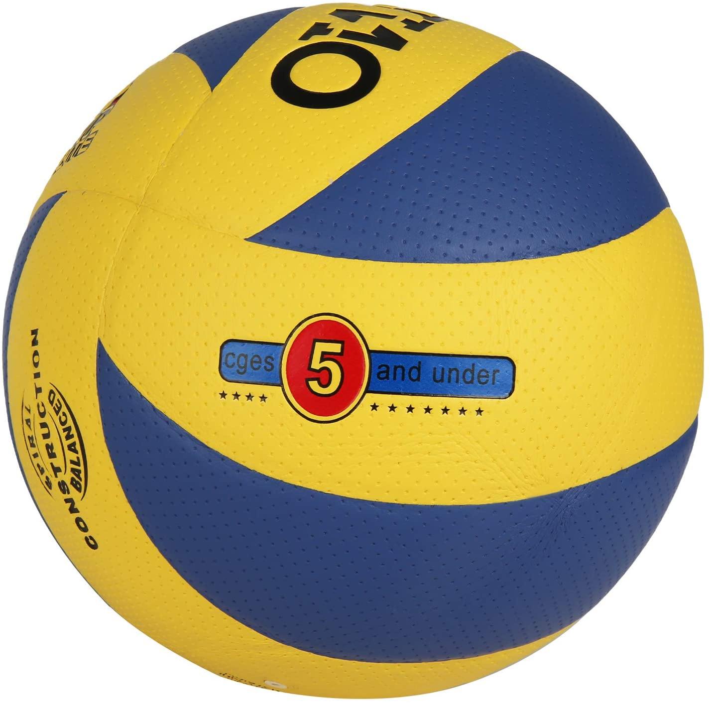 Volleyball Official Size 5 Beach Soft Volleyball for Beginners Outdoor Indoor Game Training Match - Bosonshop