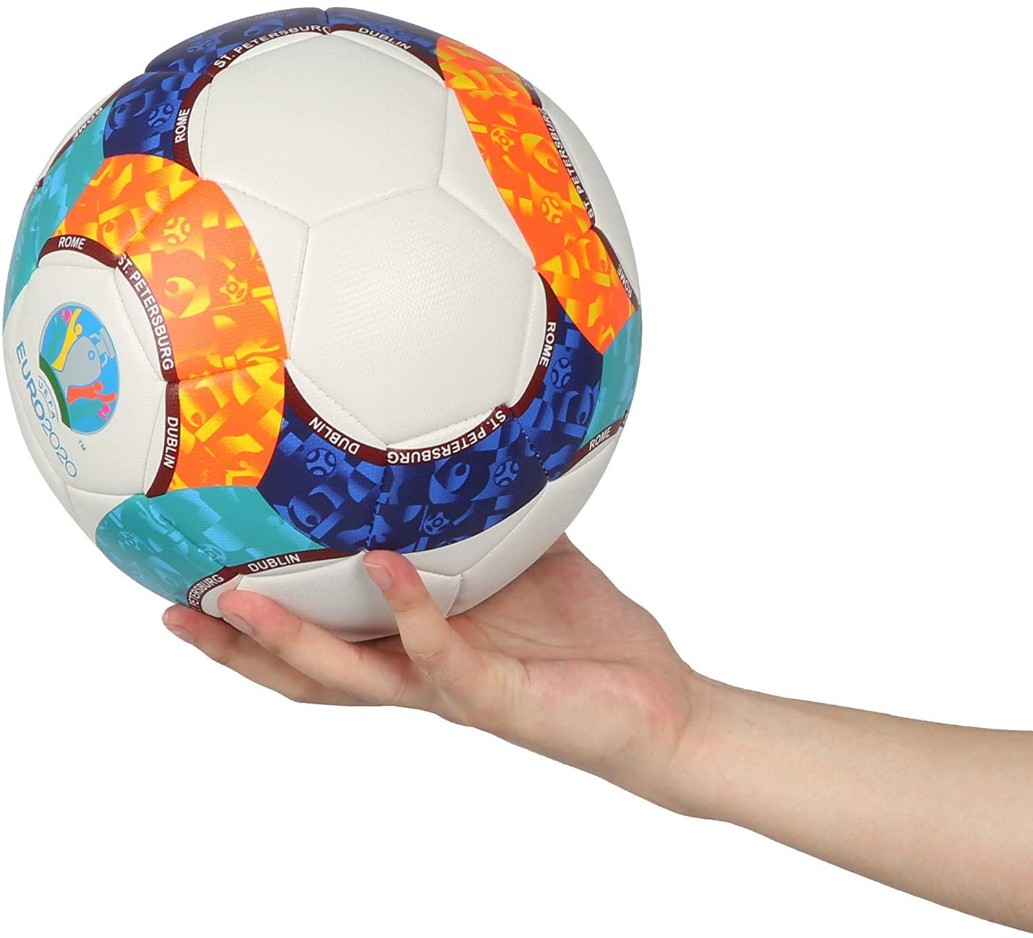 Soccer Ball Size 5, Youth Teenager Soccer Ball Outdoor Indoor for Boys and Girls Training Match Backyard Play - Bosonshop