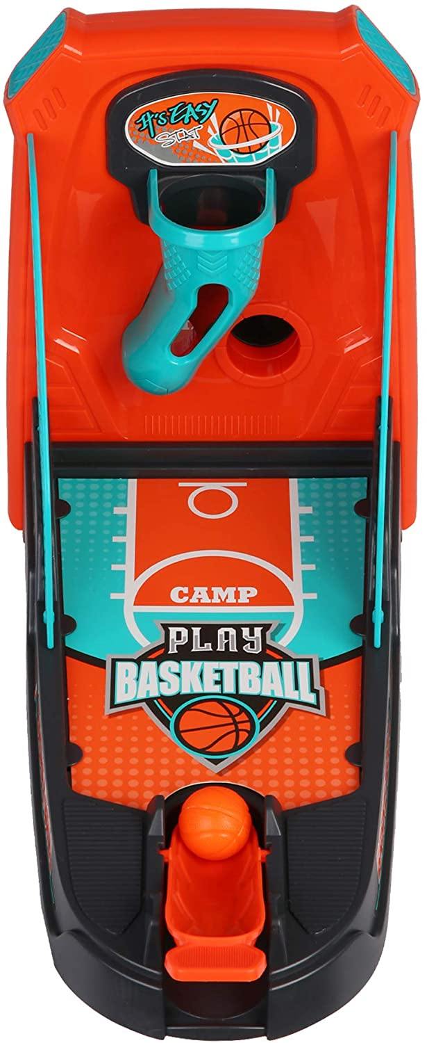 Kids Basketball Shooting Game 2-Player Tabletop Hoop Goal Toys Finger Game Fun Sports Toy for Boys Girls Relax, with 6 Mini Balls - Bosonshop