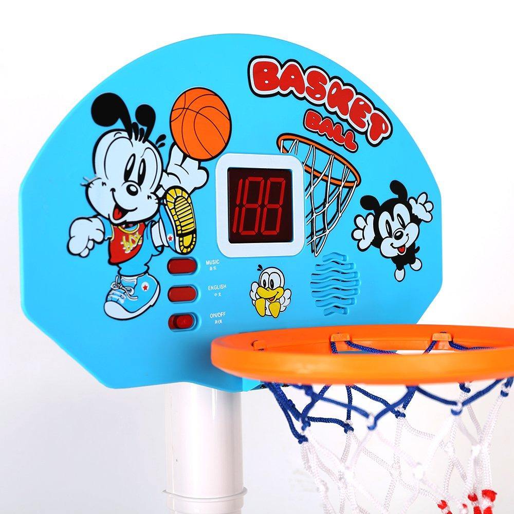 Bosonshop Toddler Basketball Hoop - Kids Easy Score Basketball Game with Adjustable Height