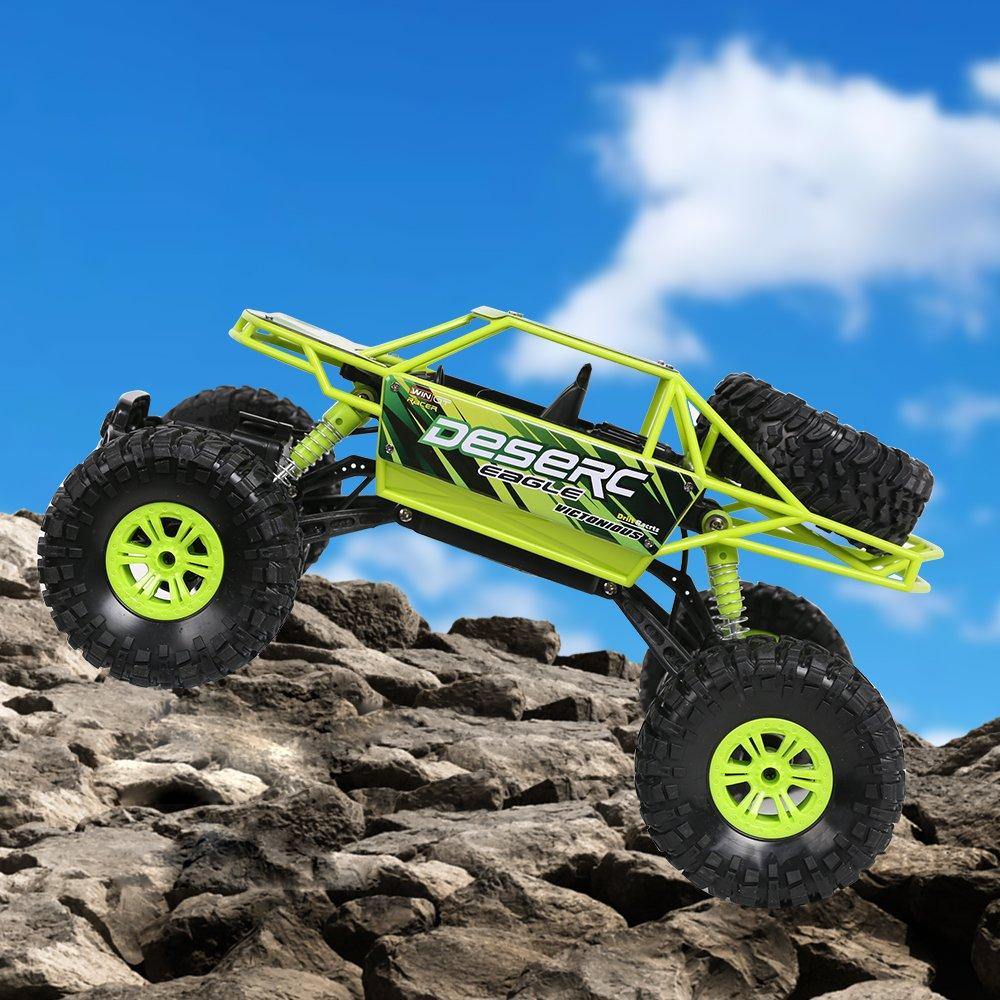 Bosonshop Remote Control Off Road Rc Car Rock Crawler 4x4 for Boy