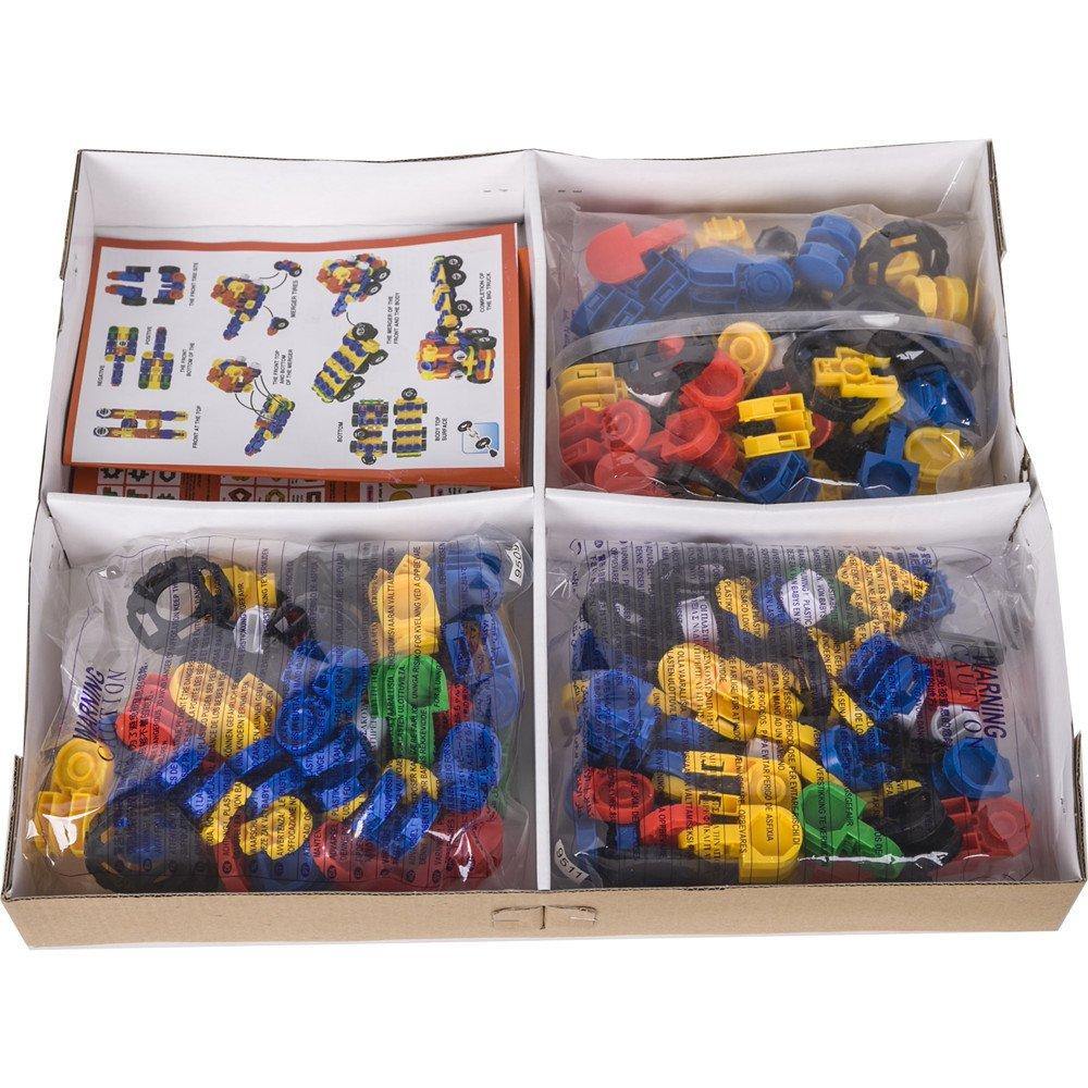 Bosonshop Novelty Design DIY 3D Building Blocks Vehicle Sets Favors Birthday Gift