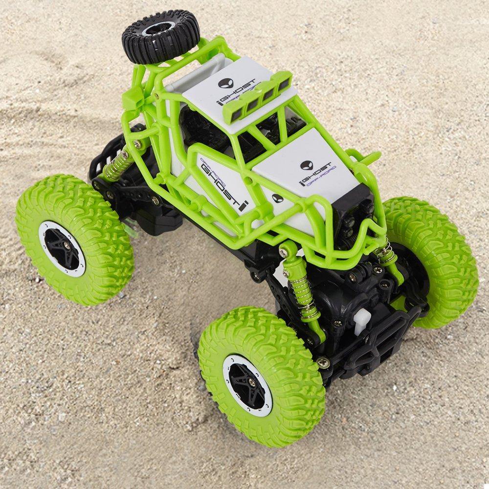 Bosonshop 2.4GHz Racing Cars RC Cars Remote Control Cars Electric Rock Crawler Radio Control Vehicle Off Road Cars Green