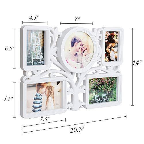 Bosonshop Home Creative Collage Wall-Mounted Plastic Photo Frame