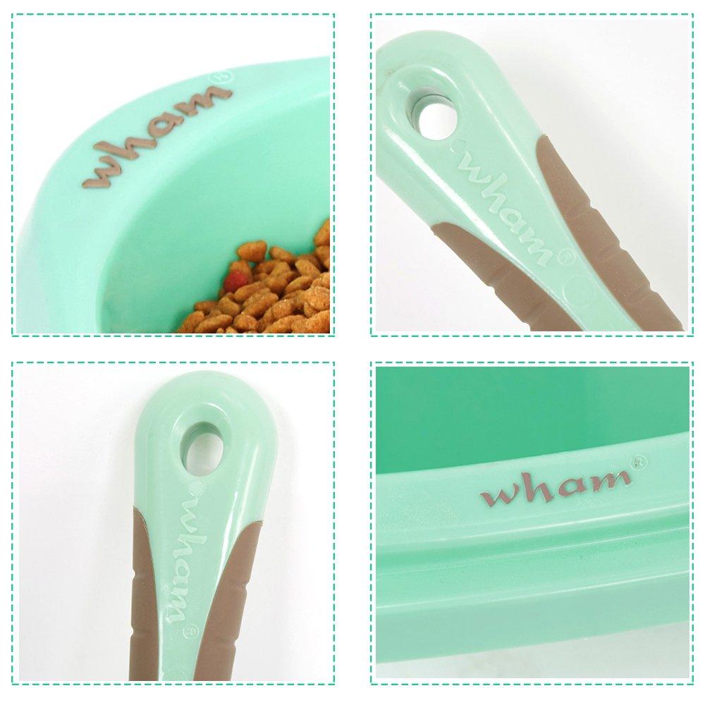 Bosonshop Plastic Pet Supplies Set Cat Kitten Dog Litter Tray, Bowl, Litter Scoop and Food Scoop