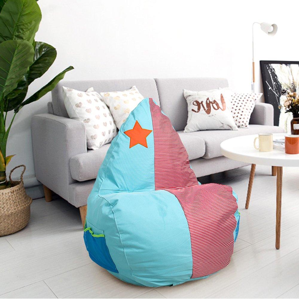 Bosonshop 3 Feet Bean Bag Chair Cute Cartoon Sofa Seat for Children