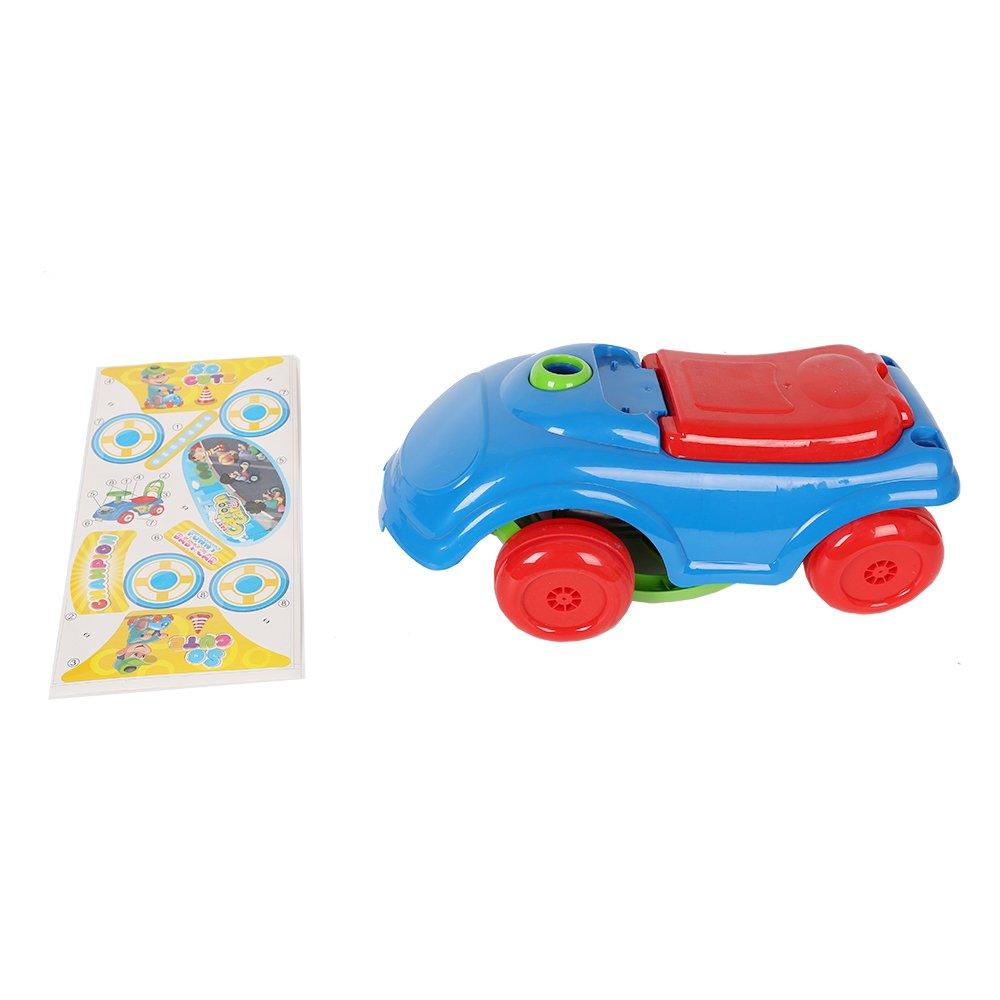 Bosonshop Baby’s Toy Ride On Cartoon Car Beep Sound, Blue