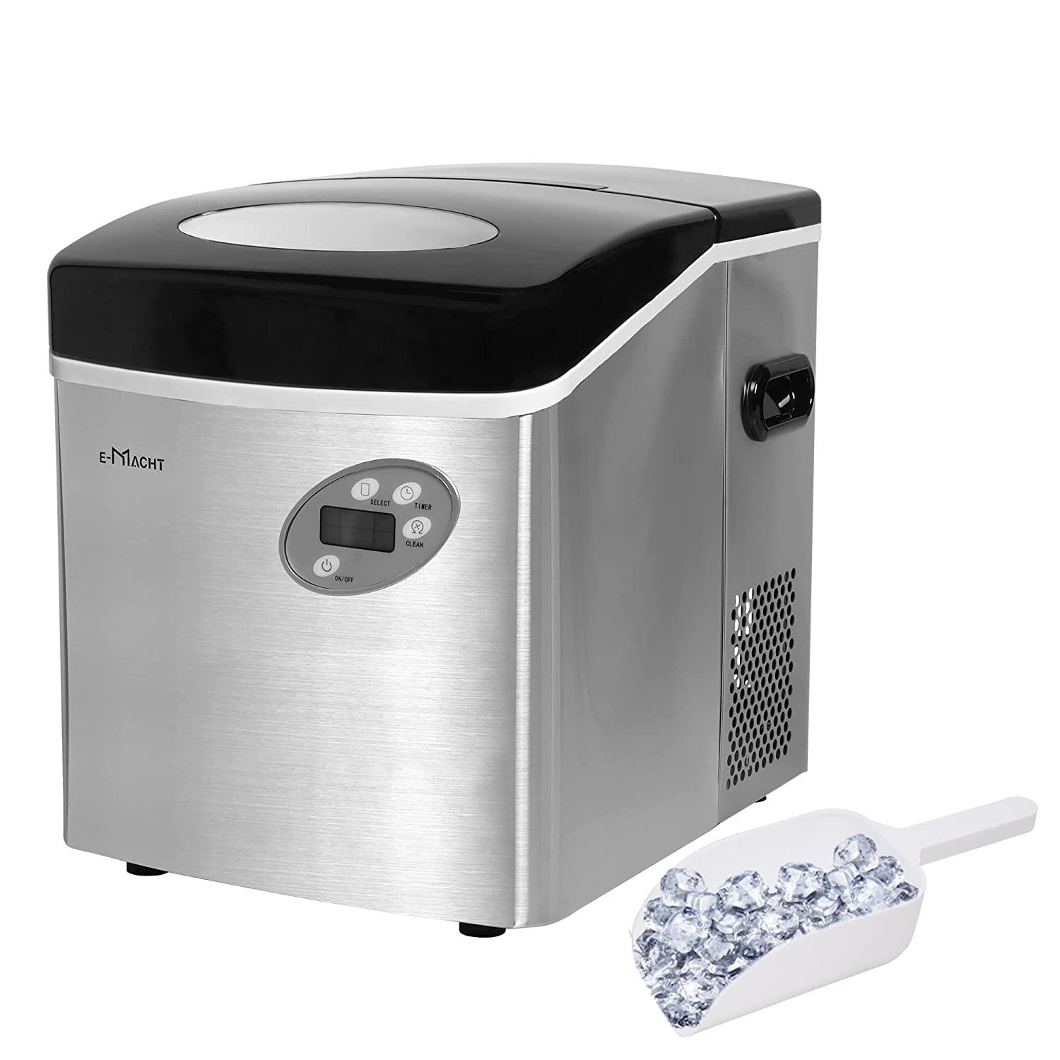 Portable Countertop Ice Maker Machine with Self-Cleaning Function - Bosonshop