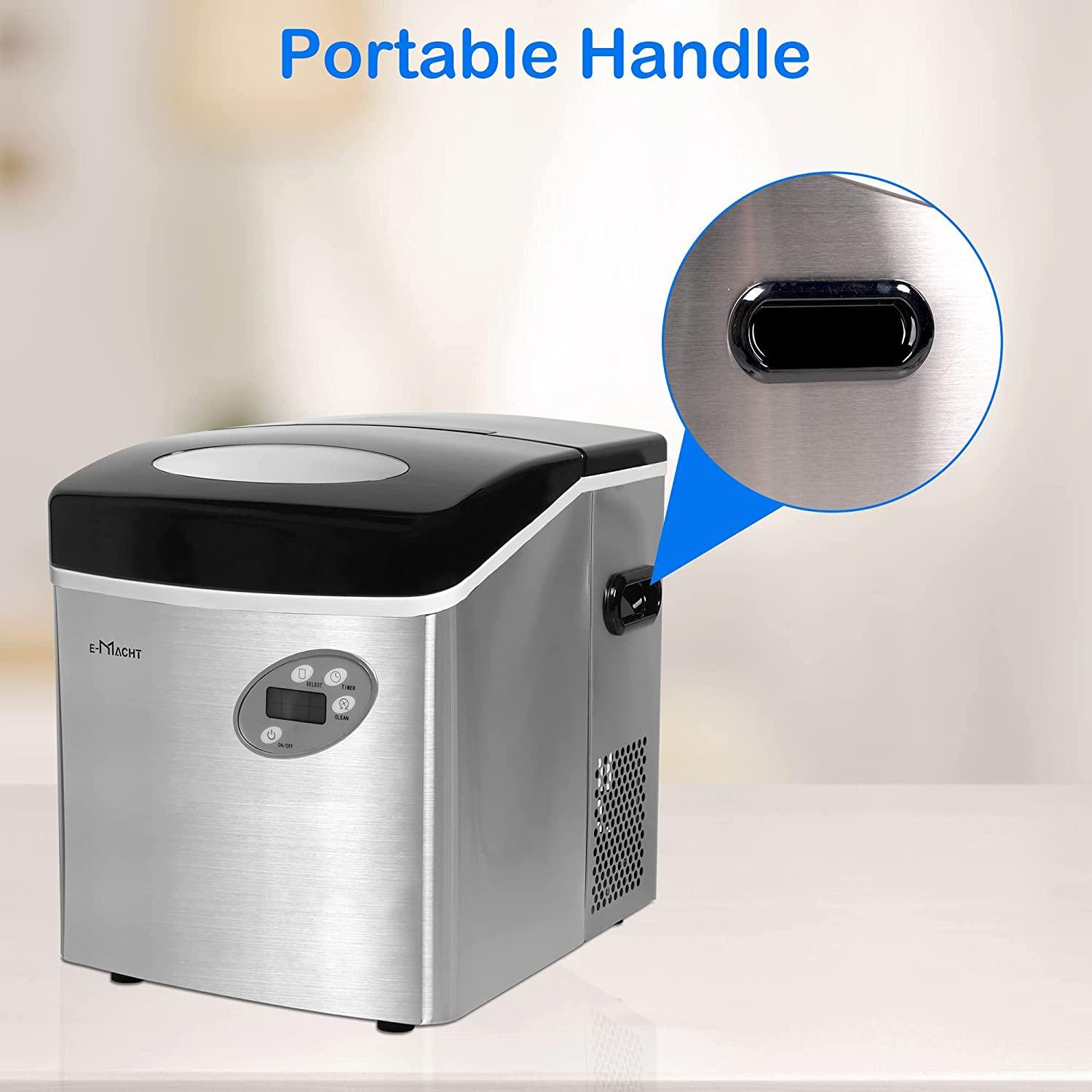 Portable Countertop Ice Maker Machine with Self-Cleaning Function - Bosonshop