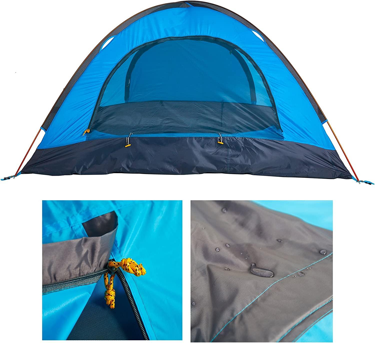 (Out of Stock) 2 Person Backpacking Tent, Lightweight for Camping Hiking with Carry Bag - Bosonshop