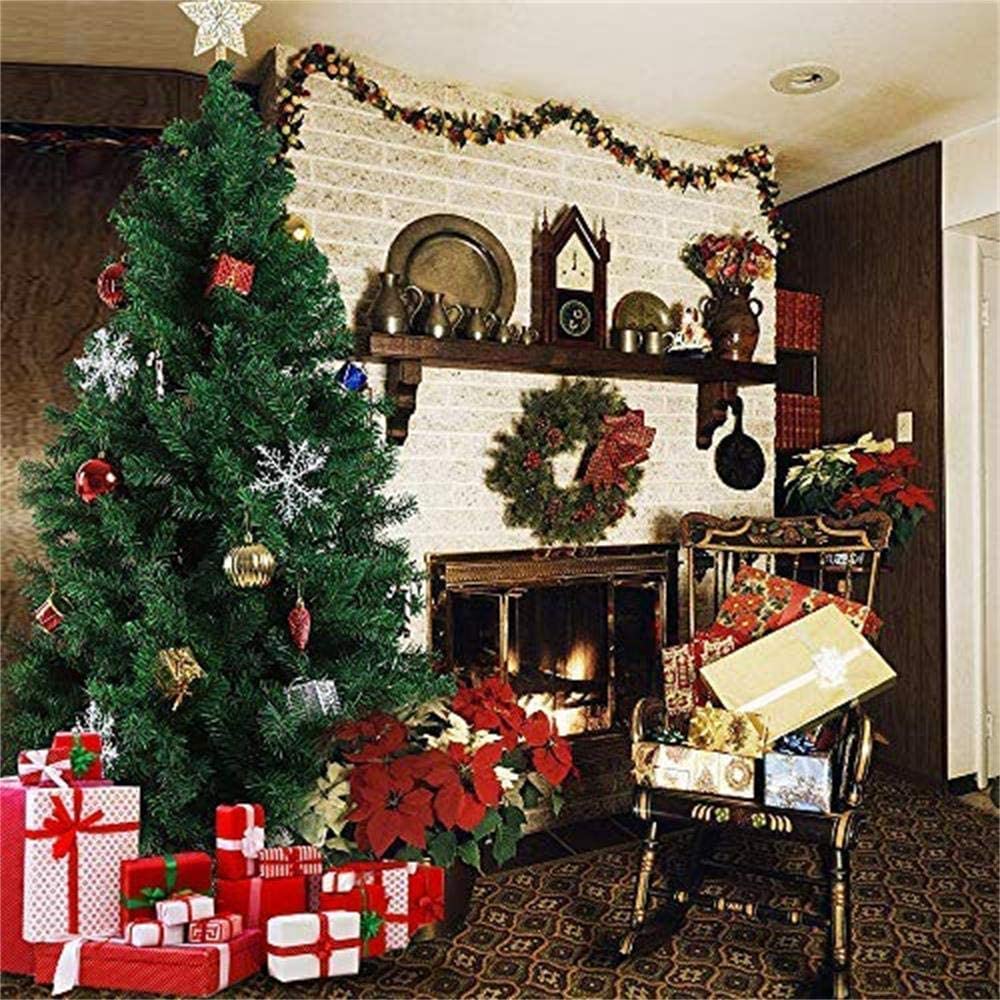 10' Premium Spruce Christmas Tree w/Metal Stand, Green - Bosonshop