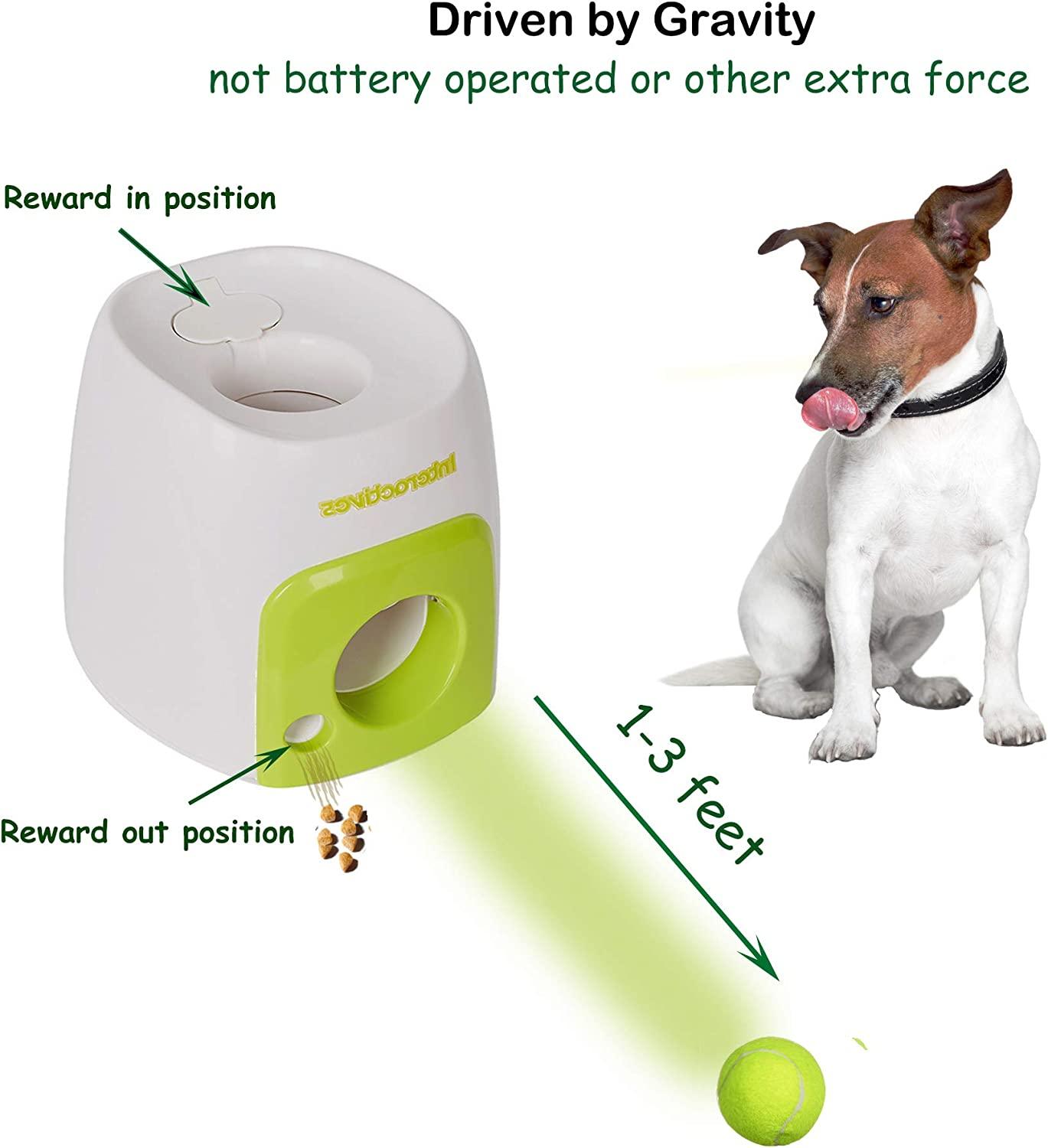 (Out of Stock) Interactive Dog Toys with Tennis Ball, Food Reward Toys for Dogs, Eco-Friendly BPA Free Material - Bosonshop