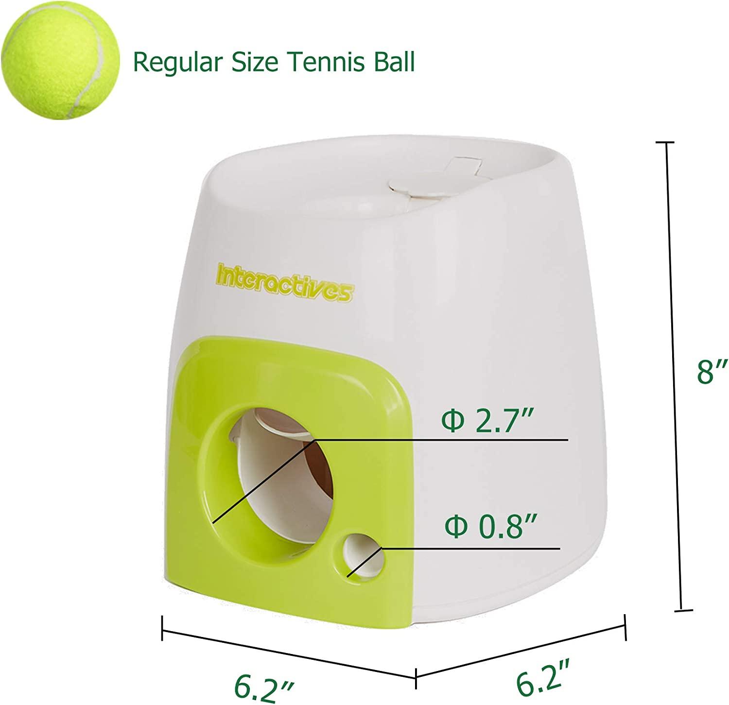 (Out of Stock) Interactive Dog Toys with Tennis Ball, Food Reward Toys for Dogs, Eco-Friendly BPA Free Material - Bosonshop