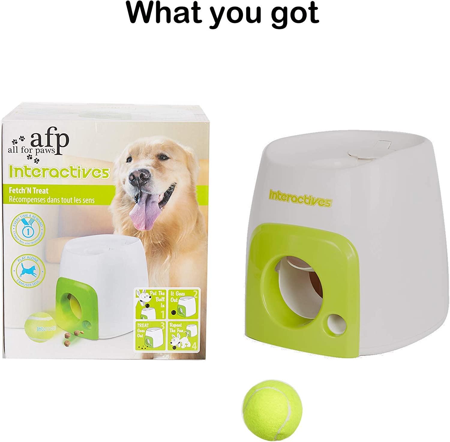 (Out of Stock) Interactive Dog Toys with Tennis Ball, Food Reward Toys for Dogs, Eco-Friendly BPA Free Material - Bosonshop