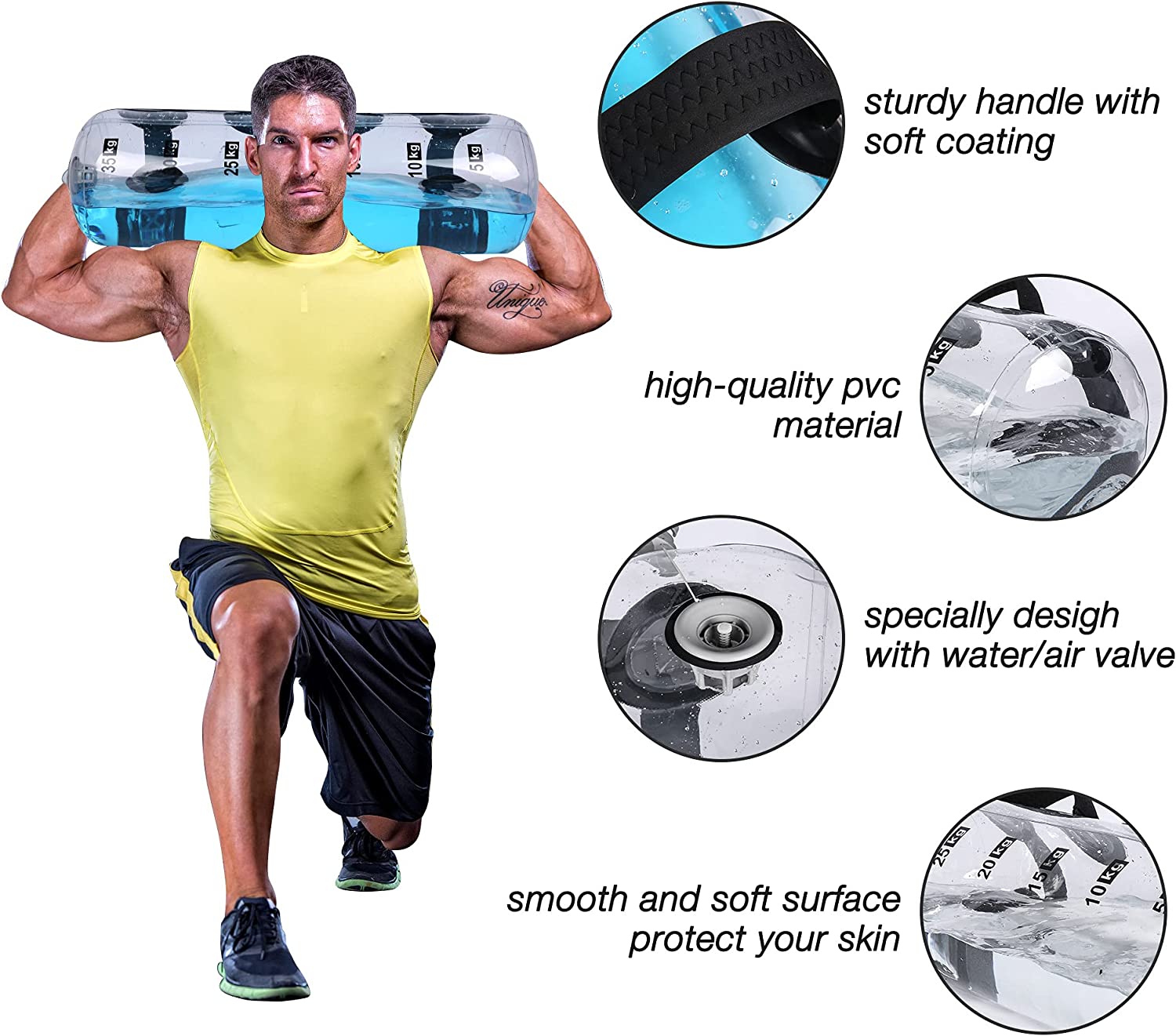 (Out of Stock) Portable Fitness Aqua Bag for Home Workout - Bosonshop