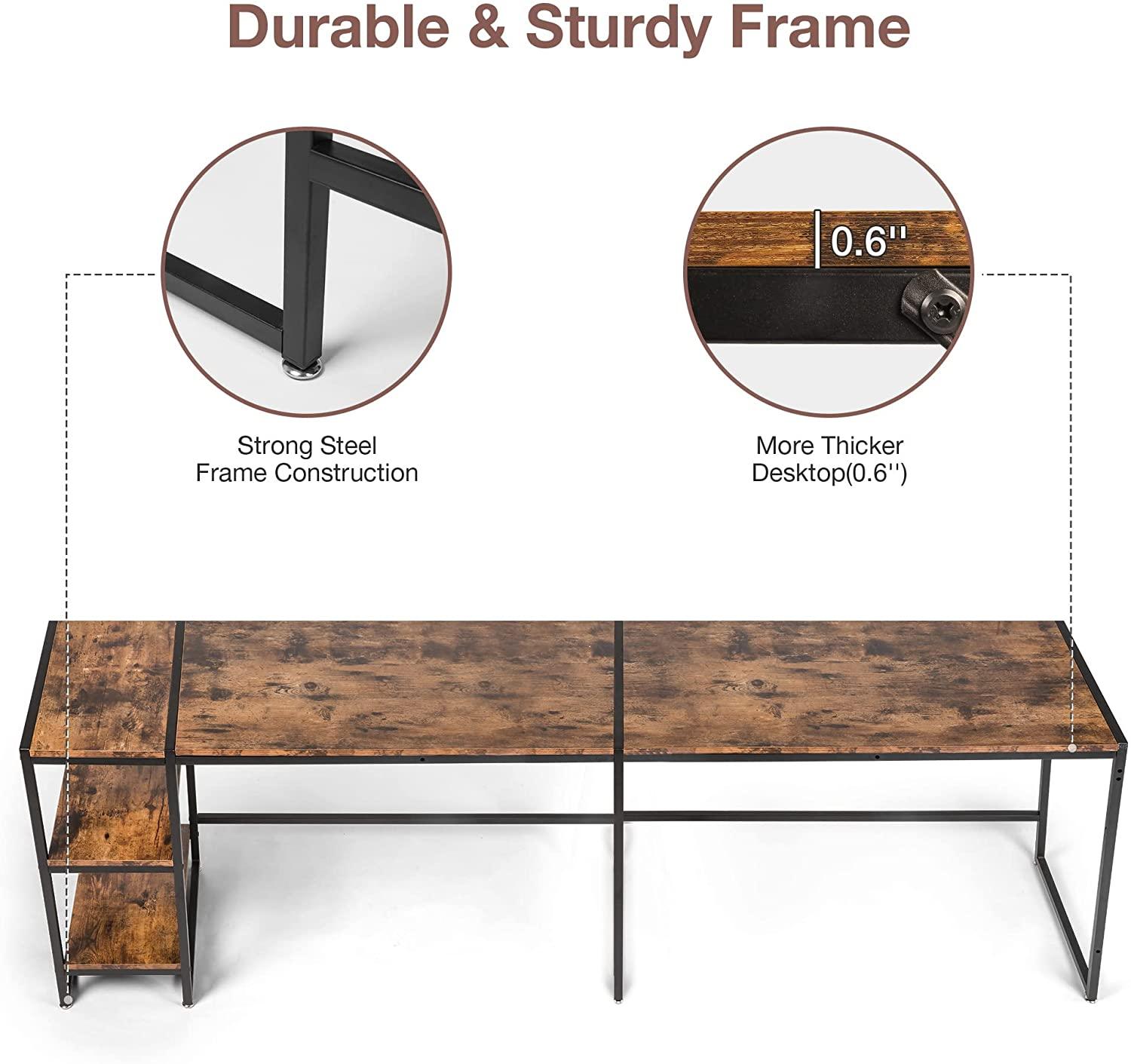 Versatile L-Shaped Desk: Perfect for Home Offices, Gaming, and More – Easy Assembly, Ample Storage, Ergonomic Design - Bosonshop