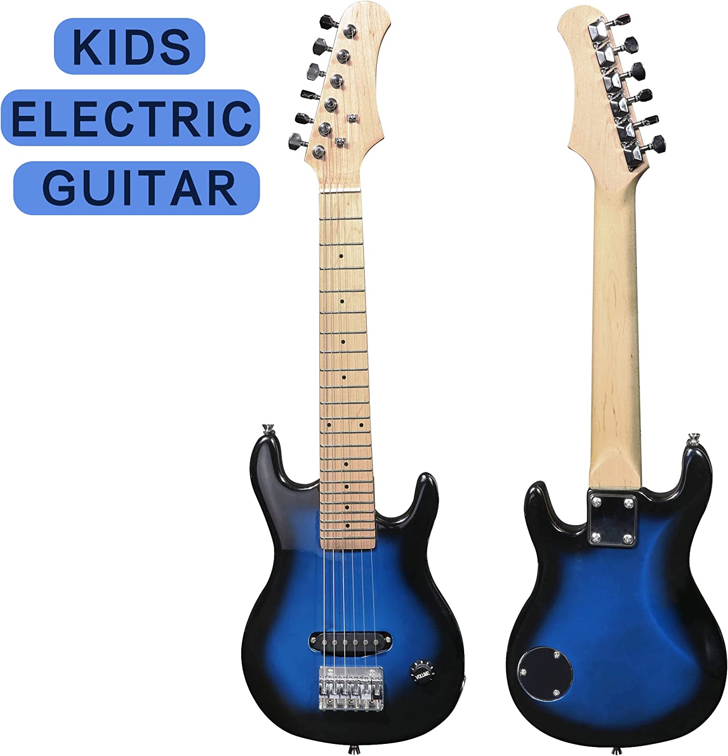 30" Electric Guitar Beginner Kits for Starter Guitar Includes Gig Bag, 5 W Amplifier, 6 Strings, Picks, Cable - Bosonshop