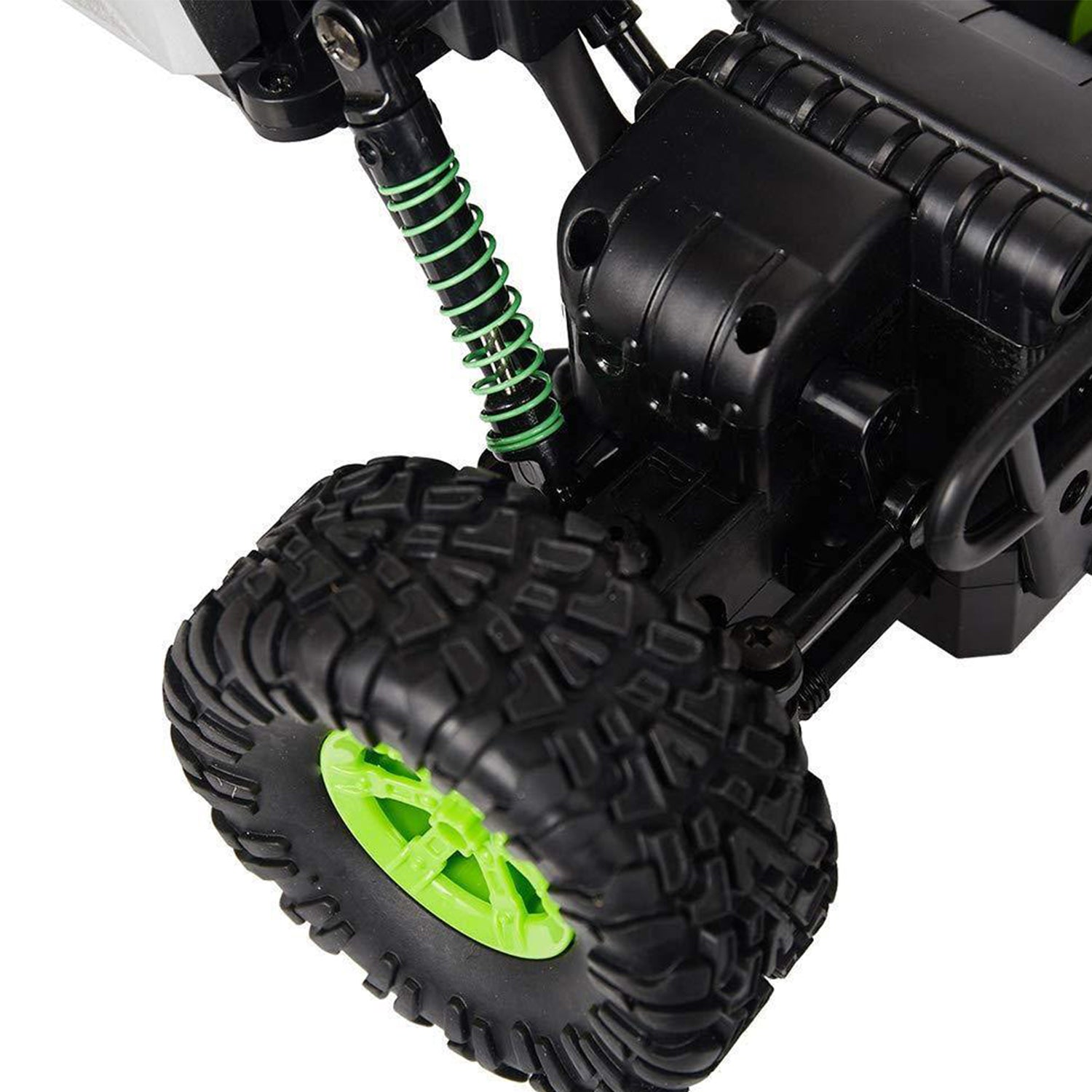 (Out of Stock) 2.4GHz 4WD Off-Road Vehicles 1:16 Remote Control Rock Crawler Truck with WiFi 0.3MP Camera , Green - Bosonshop