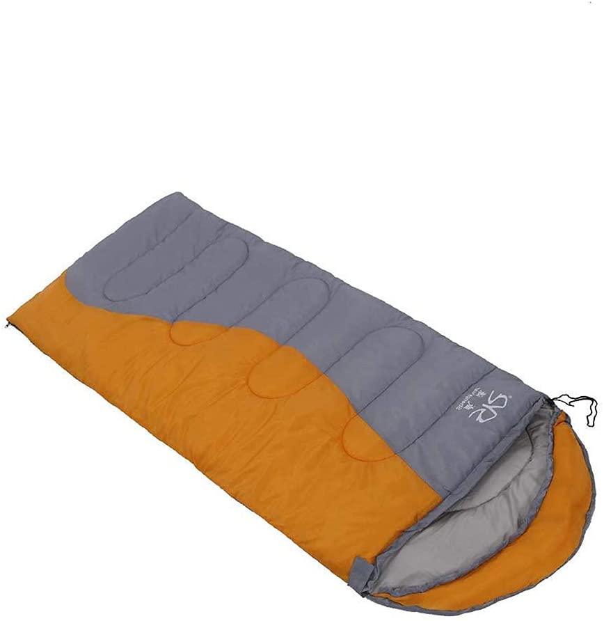 (Out of Stock) Lightweight Portable Waterproof Insulation Sleeping Bag Suit, Orange - Bosonshop