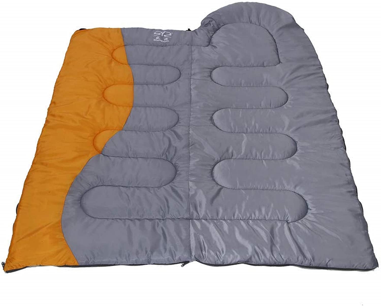 (Out of Stock) Lightweight Portable Waterproof Insulation Sleeping Bag Suit, Orange - Bosonshop